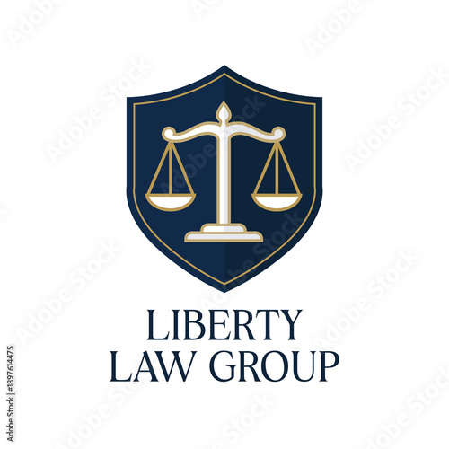 law firm logo scales of justice symbol