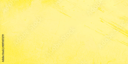 Aged yellow grunge wall texture with a vintage stained paper pattern and rough antique parchment surface for a distressed artistic backdrop