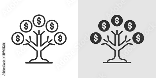 Tokenized Asset Icon representing blockchain-based ownership, digital assets, and secure asset tokenization.