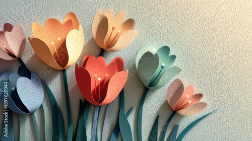 Celebrating Women's Day with colorful flowers in a bright setting on March 8