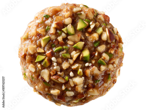 A delectable close-up of a sweet Indian dessert Isolated Transparent Background, PNG