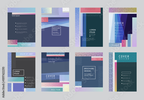 Minimal abstract vector illustration with clean geometric shapes and modern color variations. Suitable for branding, web design, presentations, social media, posters, backgrounds