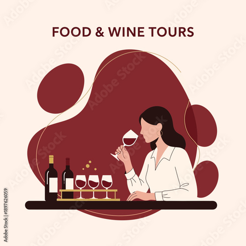 Enjoying A Refreshing Wine Tasting Experience And Culinary Delights