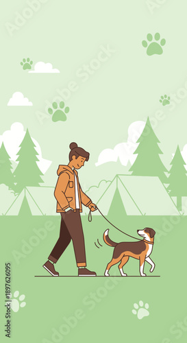Enjoying Outdoor Adventures With Beloved Canine Companions And Camping Fun