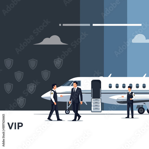 Exclusive VIP Private Jet Travel Security and Arrival Experience