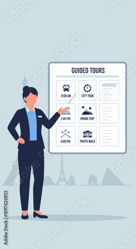 Expertly Guiding Tourists Through City Exploration With Clear Itinerary Planning