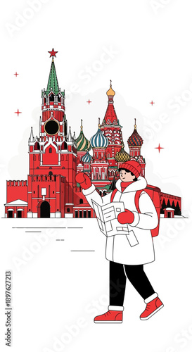 Exploring Iconic Red Square Kremlin Moscow Historic Landmarks Destination