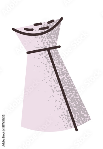 Salt shaker restaurant service sticker