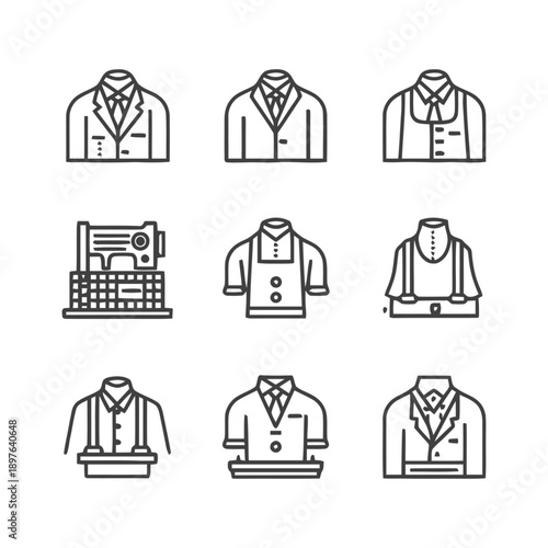 Uniforms and Workwear: A Collection of Professional Attire.
