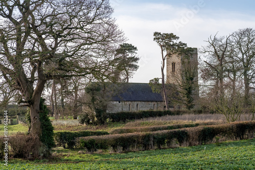 Anglo Saxon church in the countryside