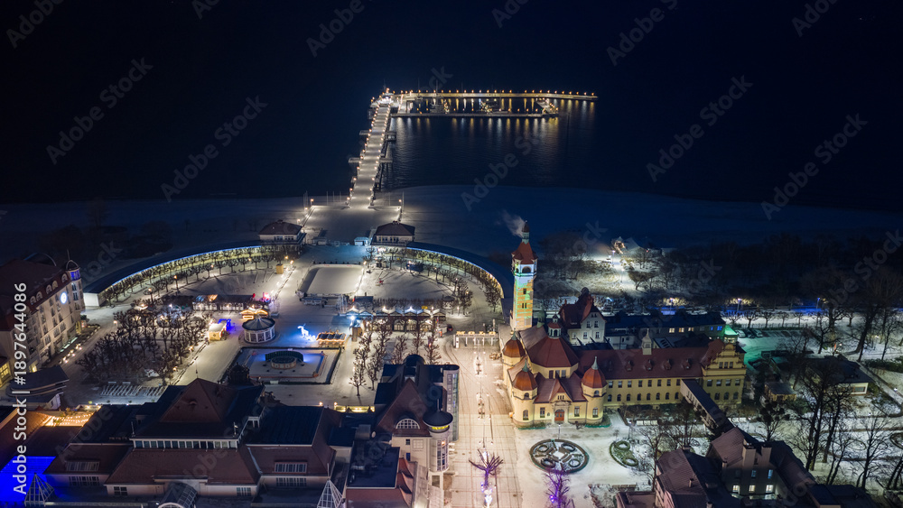 Obraz premium Sopot. Poland, Baltic sea. 