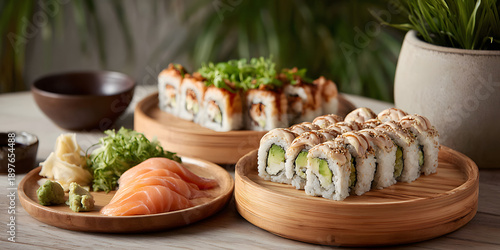 Delicious Sushi Platter