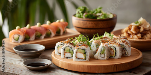 Delicious Sushi Platter