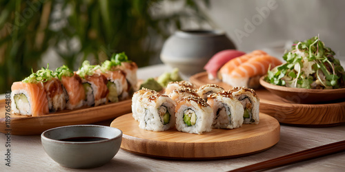 Delicious Sushi Platter