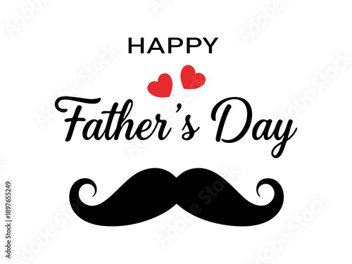 Wallpaper Mural Happy Father’s Day Vector Stock Illustration Torontodigital.ca