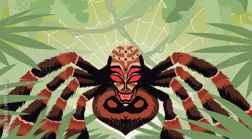 mythology anansi spider god of dreams in the jungle