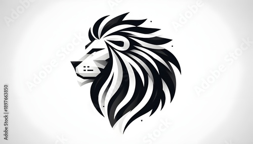 Cute and beautiful animal black and white 