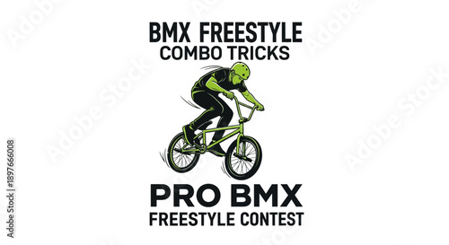 BMX Freestyle Competition Extreme Sports Bicycle Tricks