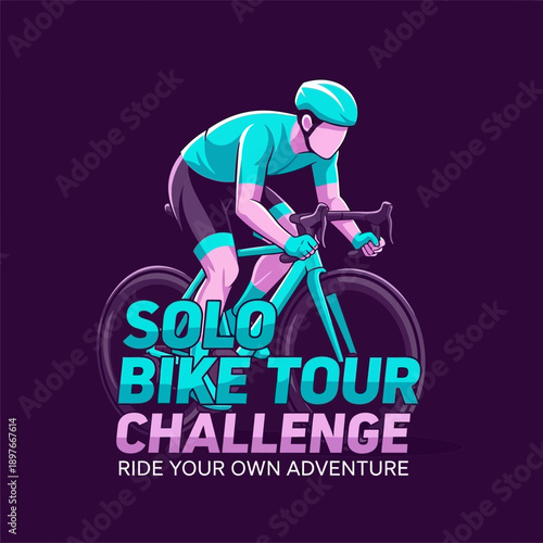 Cyclist Embarks on Solo Bike Tour Challenge Adventure