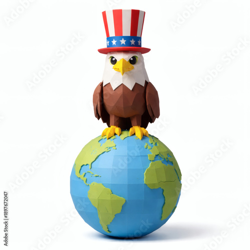 American Eagle on Globe: A ...