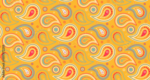 Old modern in petal curl. Meadow effortless as material floral. Paisley ornament in pastel classical.