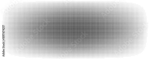 Dotted halftone gradient texture. Fading polka dot background. Repeated dots gradation pattern background. Black vanishing comic pop art overlay backdrop.