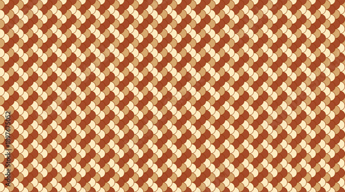 Abstract geometric seamless pattern.  Warm earthy tones create a textured, woven effect ideal for textile designs, website backgrounds, or packaging.