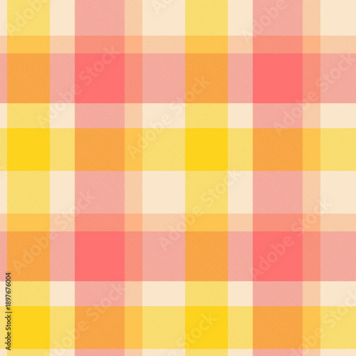 Check pattern seamless fabric vector highlighting crisp lines and harmonious repeat, ideal for creative design projects, packaging, and digital artwork.