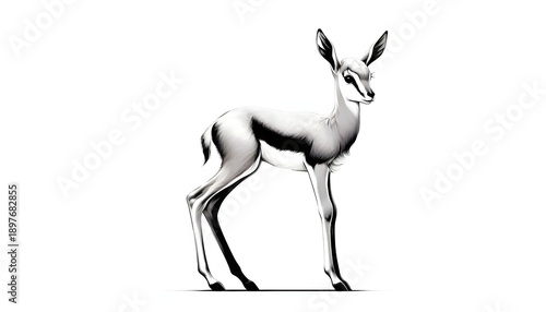 Cute and beautiful animal illustration