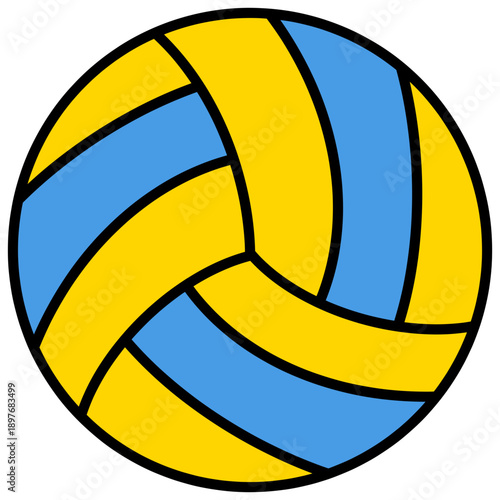 volleyball ball vector illustration