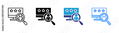 Find icon set multiple style collection