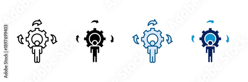 Operations Manager Icon Set Multiple Style Collection