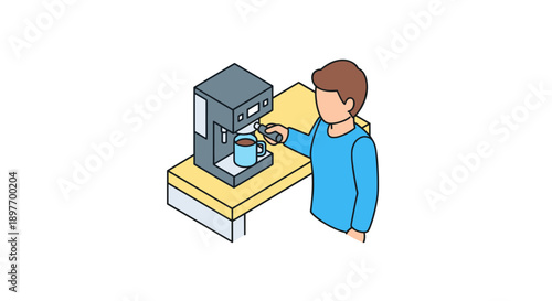 Woman Operating 3D Printer in Laboratory.