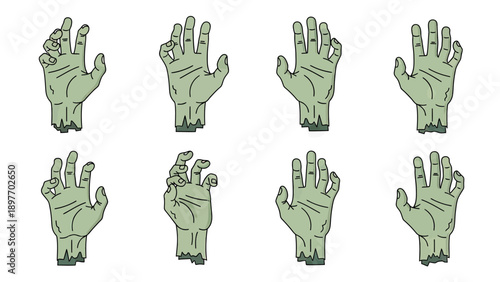 Creepy Zombie Hands Collection