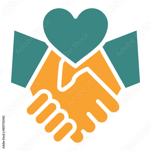 Forgive Dual Tone Icon Mini Illustration, Use For Modern Concept, Print, Ui, Ux Kit, Web And App Development. Vector Related To Ramadan, Eid Al-Fitr, Eid Al-Adha And More