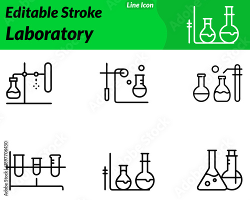 A friendly modern laboratory icon represented by a rounded flask or beaker. Smooth curves minimal details and soft edges create a clean character-style look. Flat vector design with subtle depth.