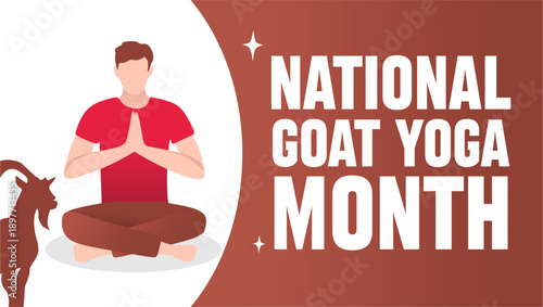Happy National Goat Yoga Month