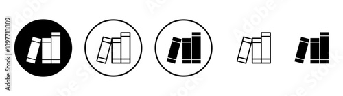Library icon vector. education sign and symbol