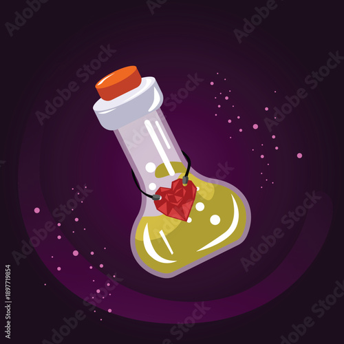 Potion illustration graphic