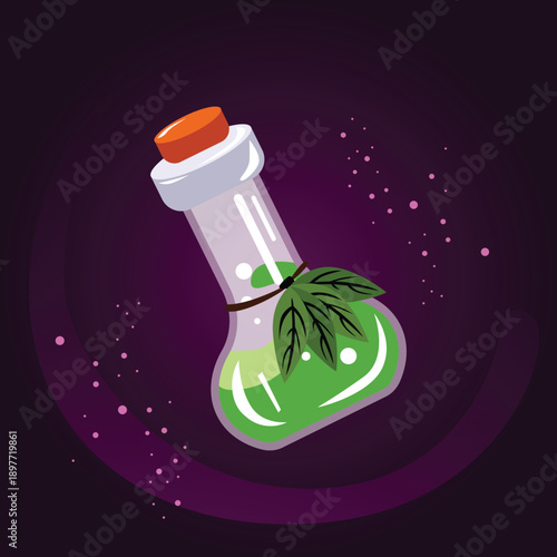 Potion illustration graphic