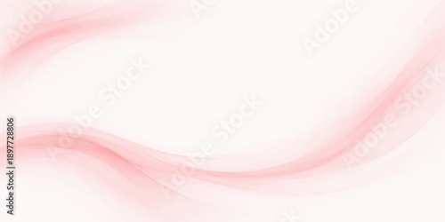 Abstract pink smoky background with waves and curves