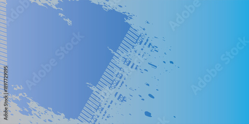 Light blue abstract grunge texture with soft brush strokes and subtle distressed surface for clean layouts