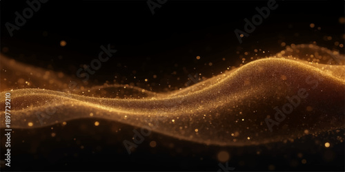 Abstract space background with stars and cosmic light