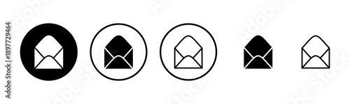 Mail icon logo design. email sign and symbol. E-mail icon. Envelope icon
