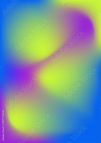 High contrast acid green and electric purple liquid mesh gradient texture for edgy and experimental graphic design projects