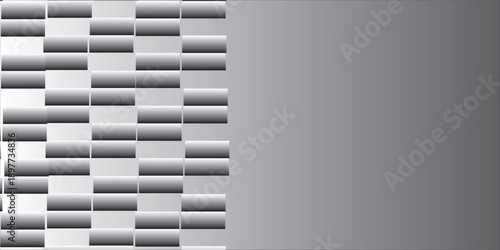 Minimal gray gradient abstract background with horizontal texture and smooth modern transition