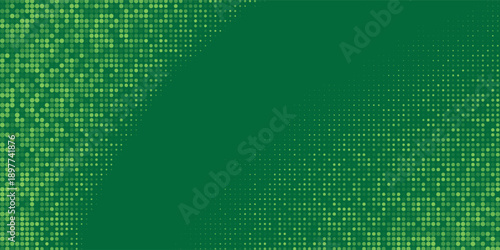 Green Tech Finance Fintech Background Pattern. Vector