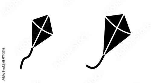 Kite icon symbol for apps and websites. kite sign and symbol