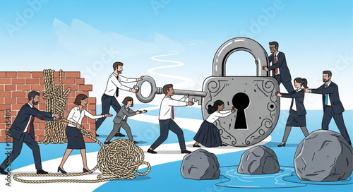 Teamwork unlocks security solution for business challenges.