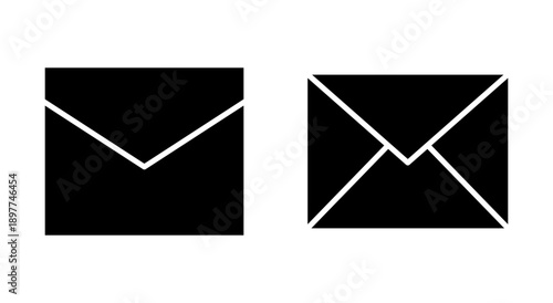 Mail icon symbol for apps and websites. email sign and symbol. E-mail icon. Envelope icon